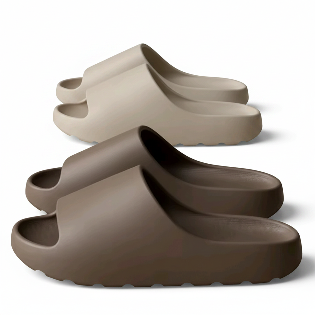 Cloud Comfort EVA Slides | Ultra Soft Non-Slip Unisex Bathroom & Outdoor Slippers
