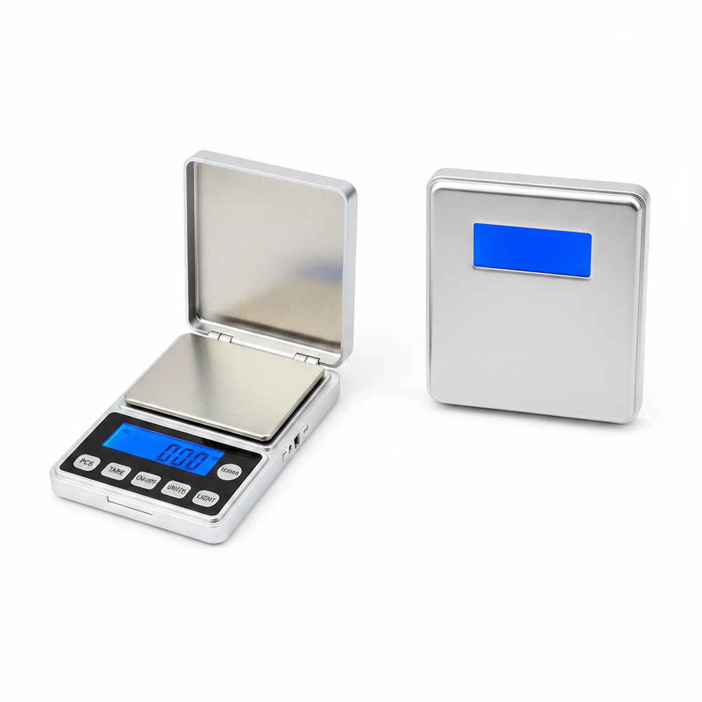 Digital Pocket Kitchen Scale 500g x 0.01g Precision LCD Mini Weighing Scale