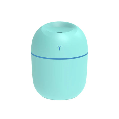 Portable mist humidifier for indoor spaces