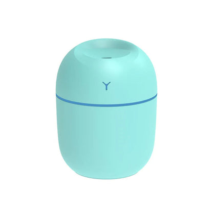 Portable mist humidifier for indoor spaces